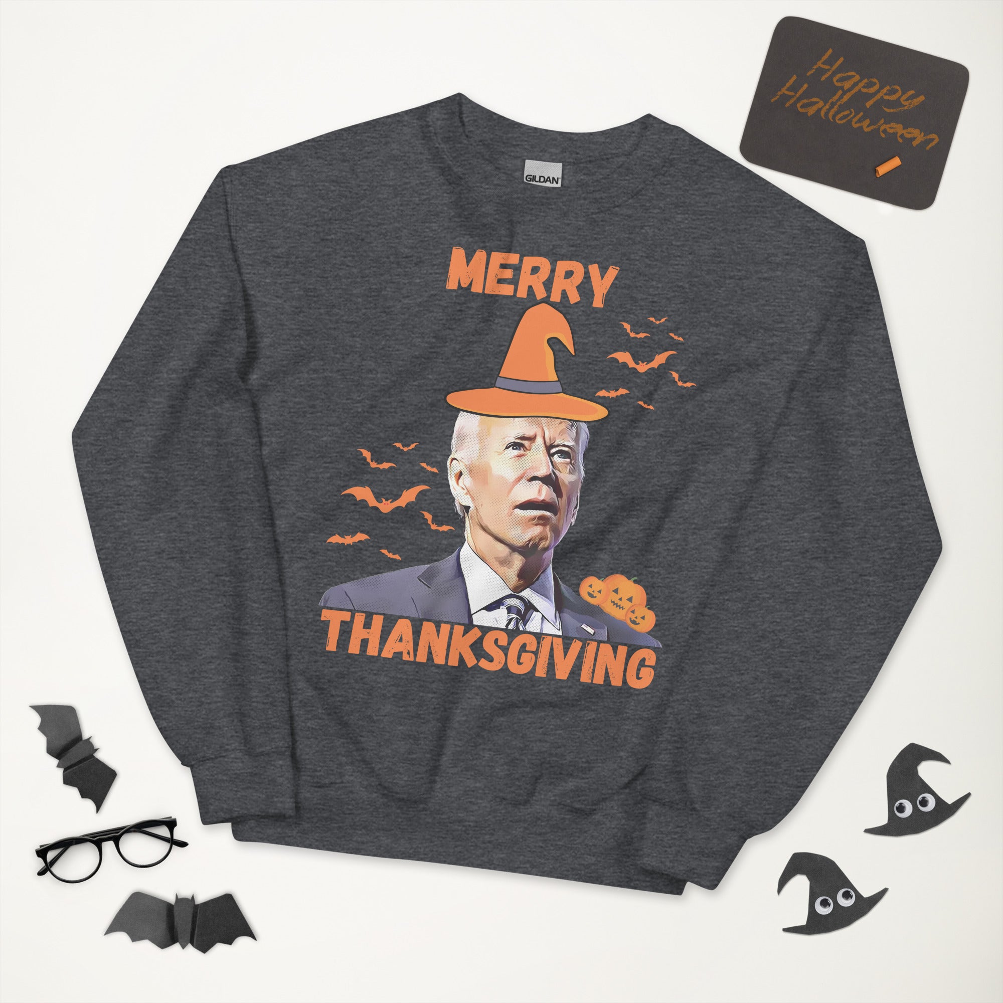 Funny Halloween Sweatshirt, Biden Halloween Shirt, Halloween Gift For Him, Republican Sweater, Joe Biden Shirt, FJB Shirt, Spooky Season Tee - Madeinsea©