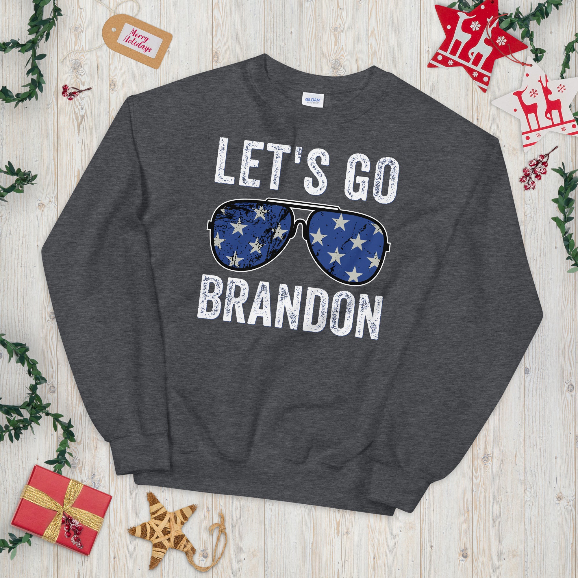 Let's Go Brandon Sweatshirt, Lets go brandon, Funny Joe Biden Sweatshirt, FJB Sweatshirt, Joe Biden Chant, Funny Biden Meme, Anti Biden Pun - Madeinsea©