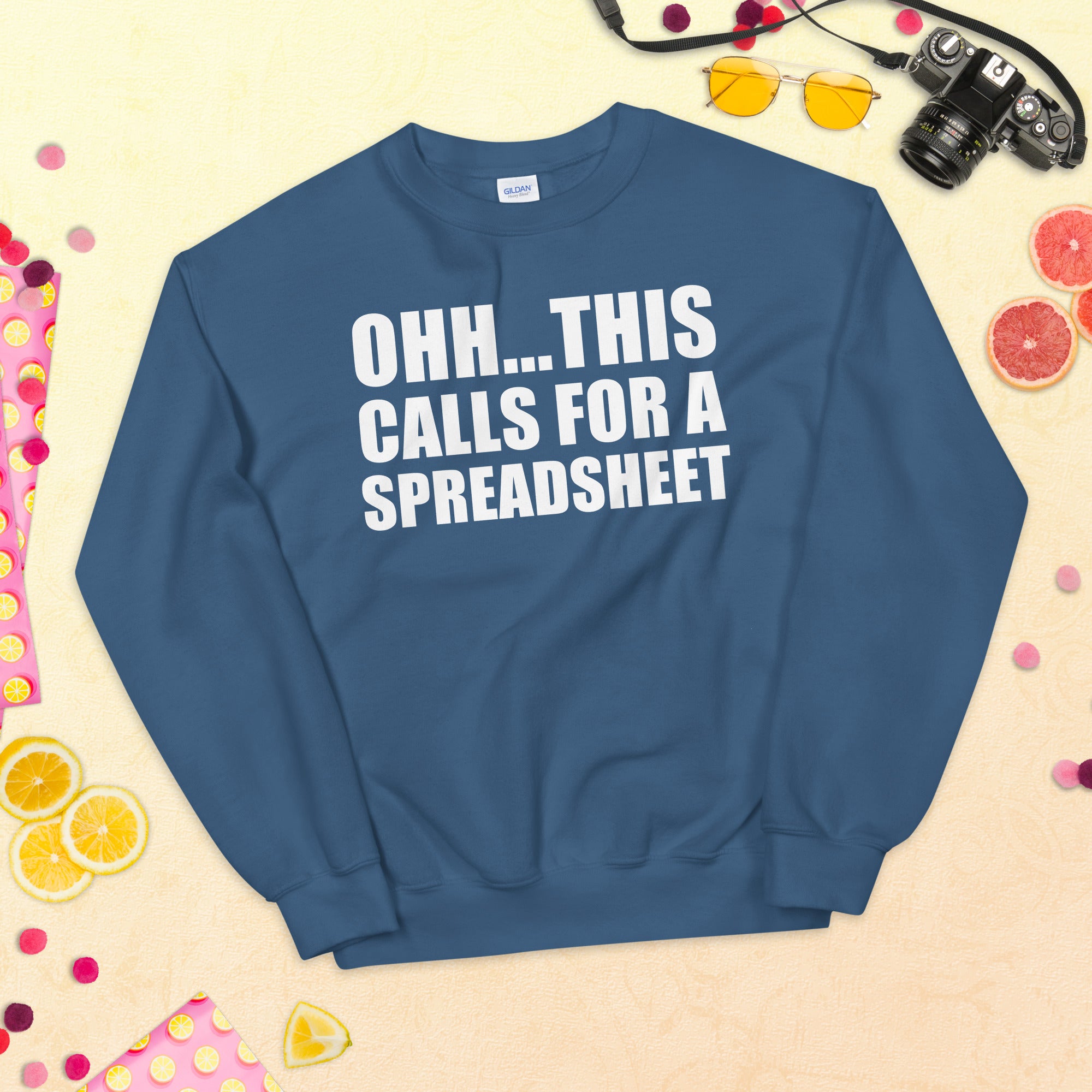 Ohh this calls for a Spreadsheet, CPA Gift, Tax Prep Sweater, Accountant Sweatshirt, New cpa shirt, CPA assistant shirt, Funny accountant - Madeinsea©