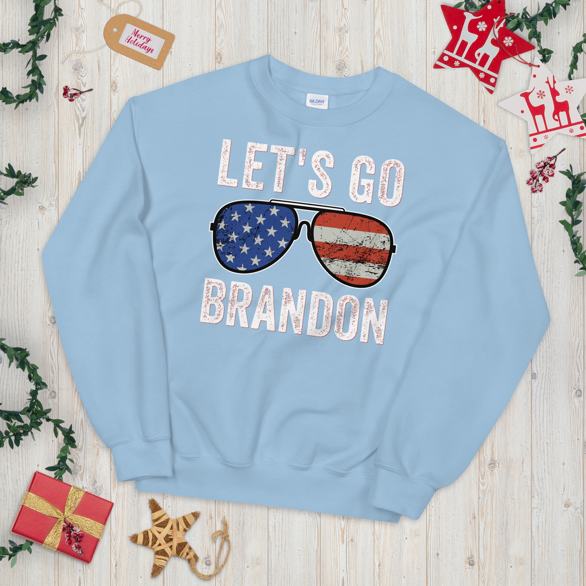 Let's Go Brandon Sweatshirt, Lets go brandon, Funny Joe Biden Sweatshirt, FJB Sweatshirt, Joe Biden Chant, Funny Biden Meme, Anti Biden Pun - Madeinsea©