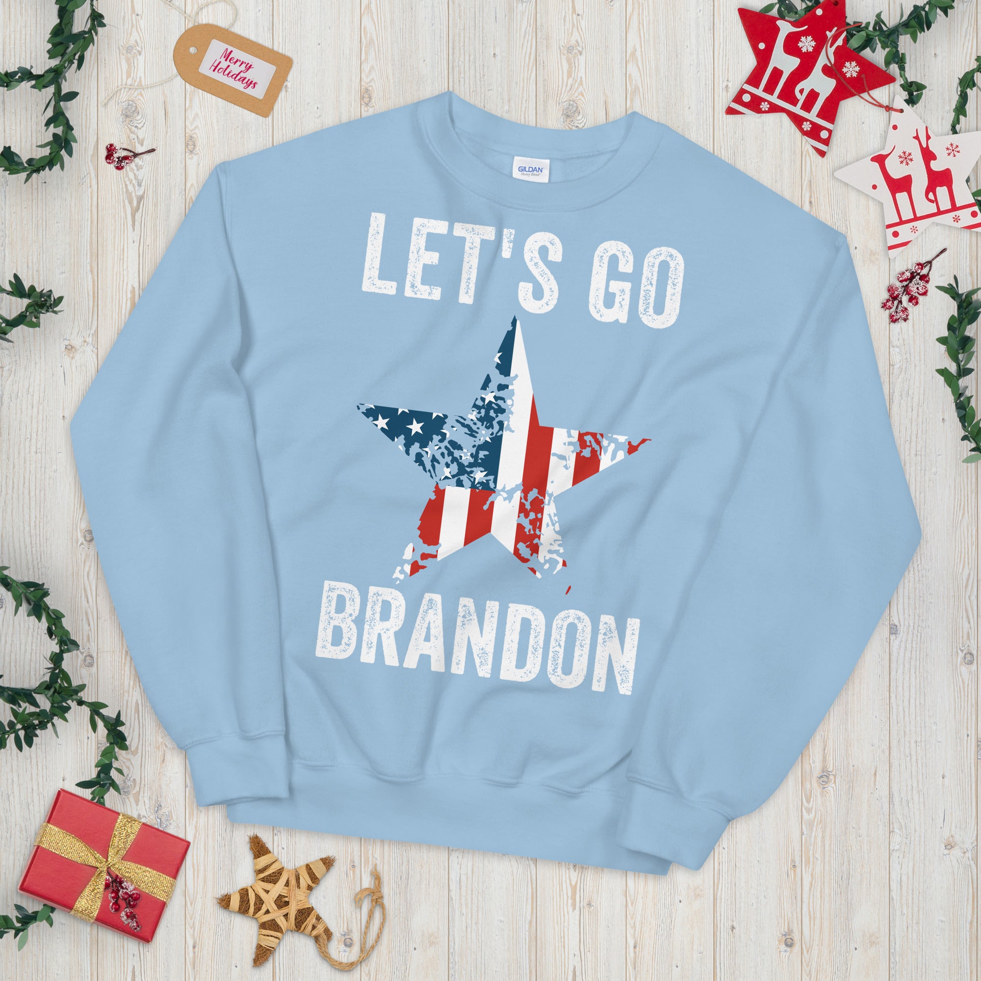 Let's Go Brandon Sweatshirt, Lets go brandon, Funny Joe Biden Sweatshirt, FJB Sweatshirt, Joe Biden Chant, Funny Biden Meme, Anti Biden Pun - Madeinsea©