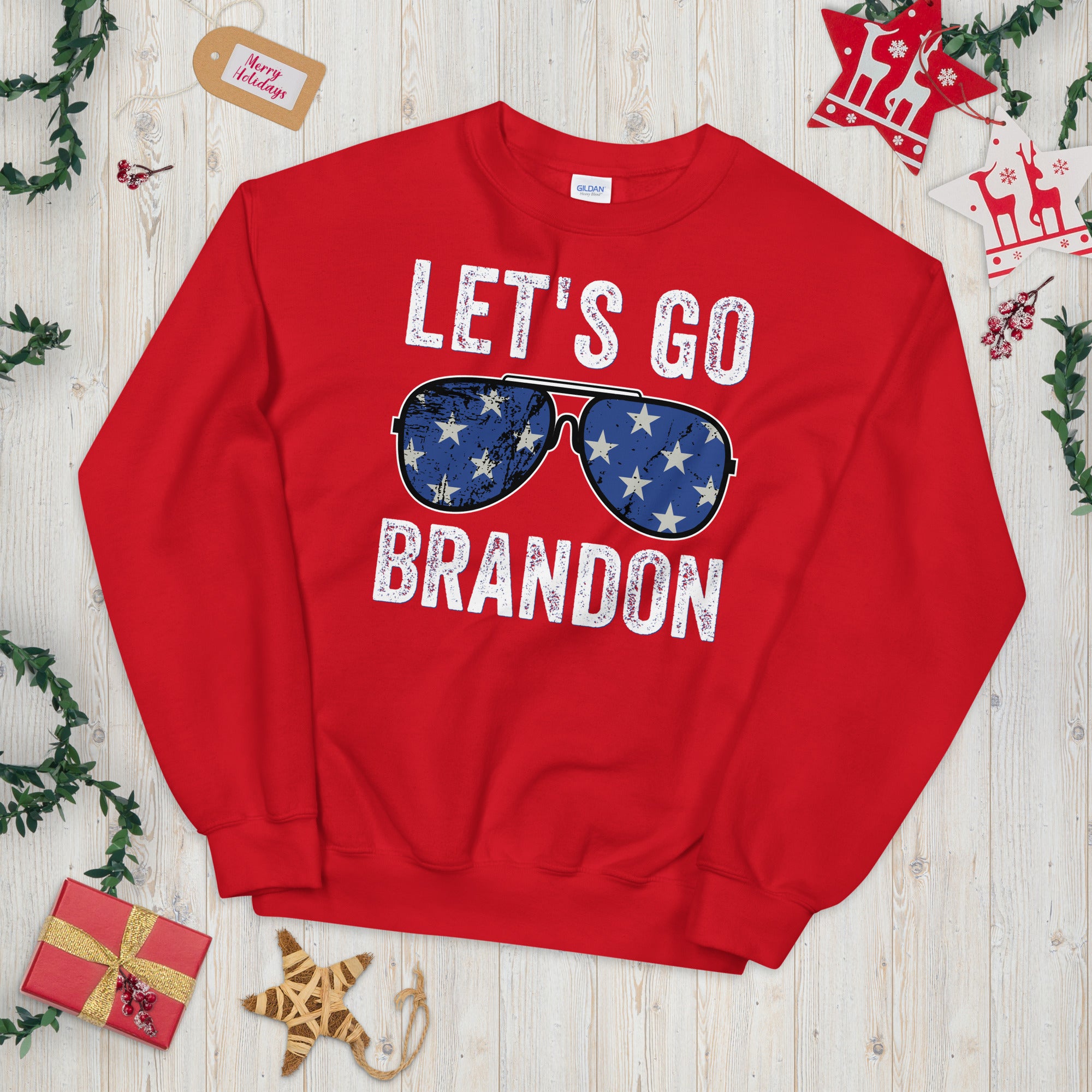 Let's Go Brandon Sweatshirt, Lets go brandon, Funny Joe Biden Sweatshirt, FJB Sweatshirt, Joe Biden Chant, Funny Biden Meme, Anti Biden Pun - Madeinsea©