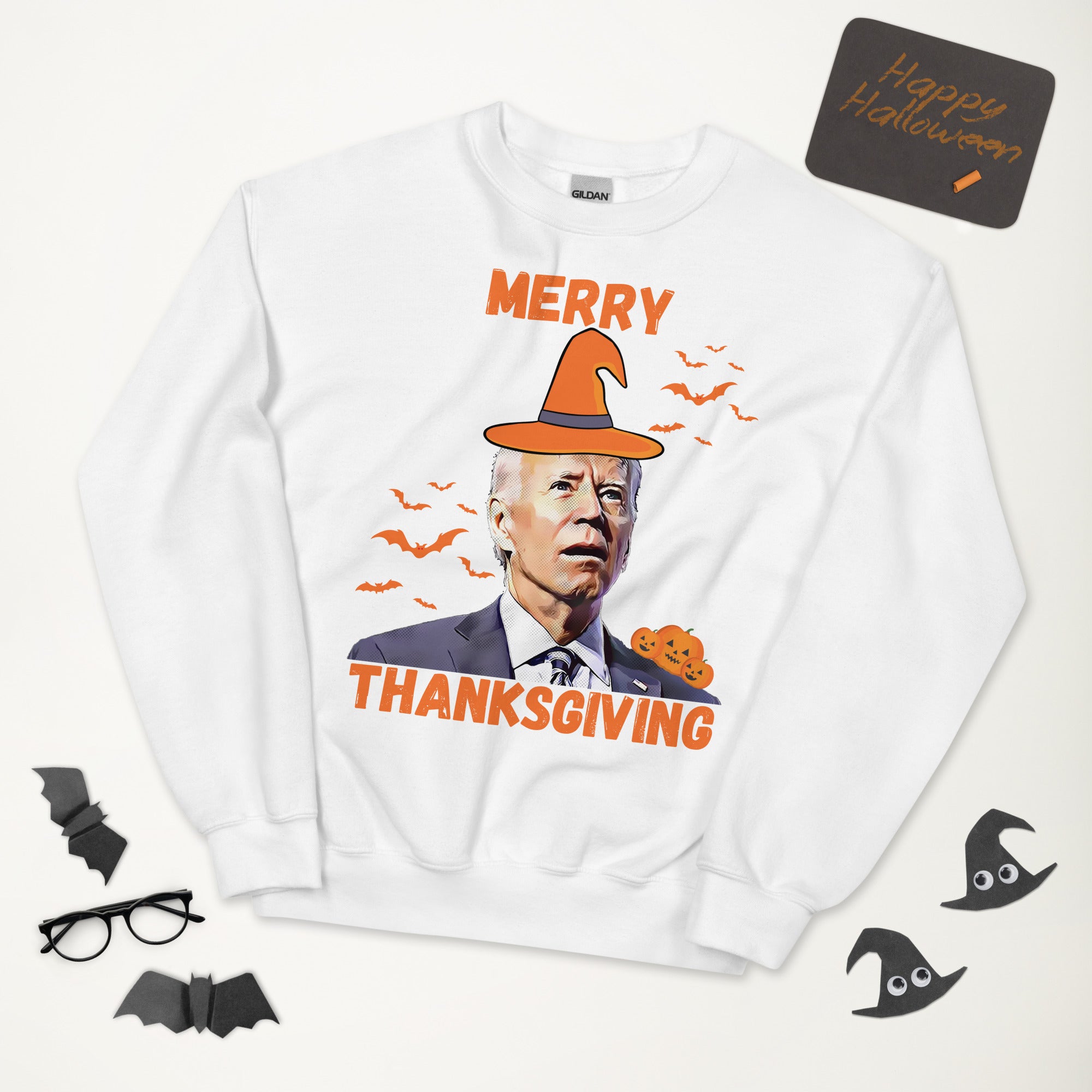 Funny Halloween Sweatshirt, Biden Halloween Shirt, Halloween Gift For Him, Republican Sweater, Joe Biden Shirt, FJB Shirt, Spooky Season Tee - Madeinsea©
