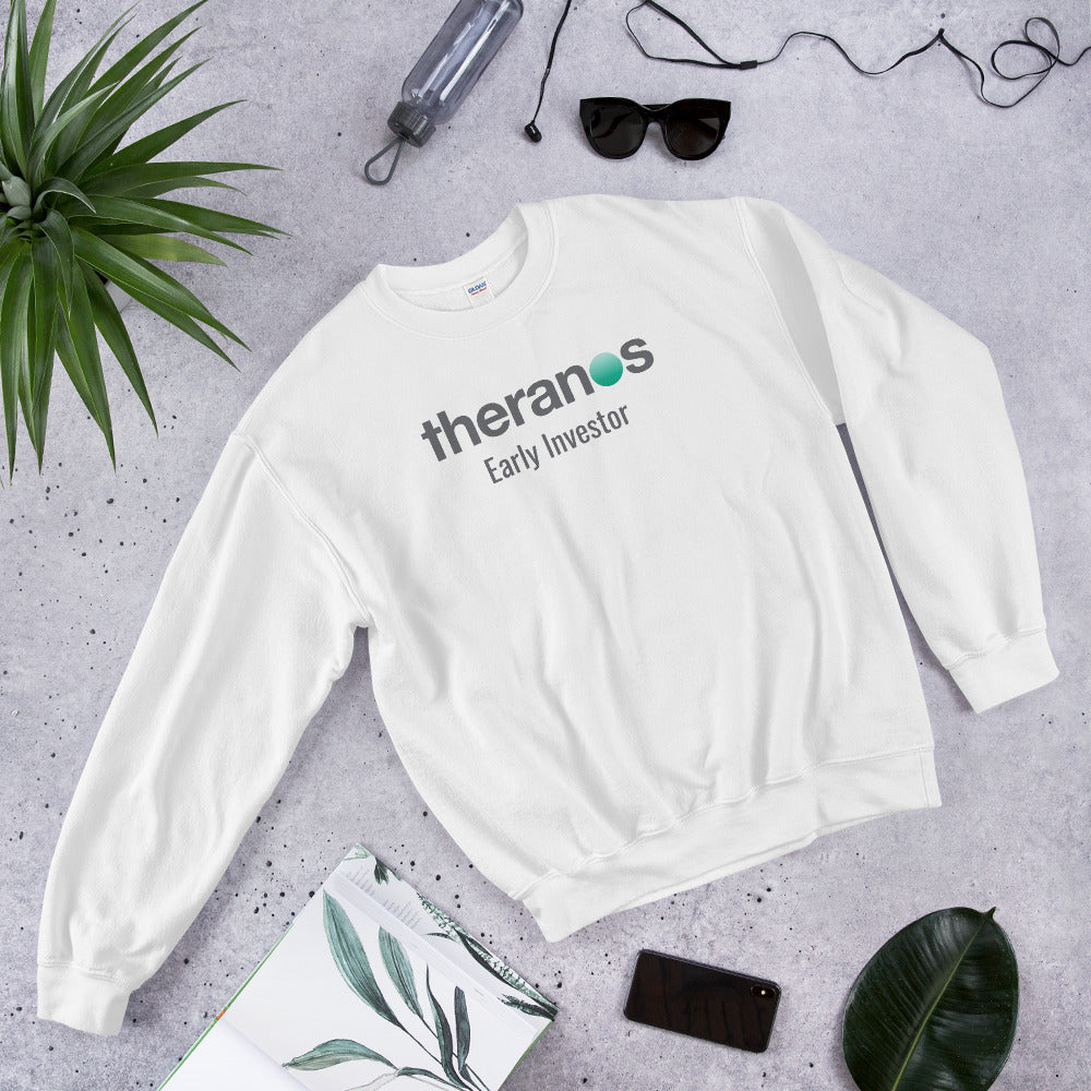 Theranos Sweatshirt, Theranos Startup Fraud, Theranos Logo, Theranos Company, Theranos, Theranos Early Investor