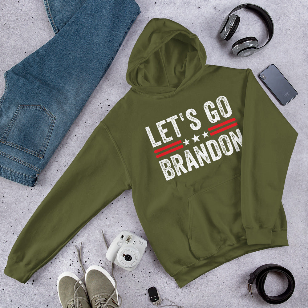 Let's Go Brandon Hoodie, Lets go brandon sweater, Funny Joe Biden Hoodie, FJB Hoodie, Joe Biden Chant, Funny Biden Meme, Anti Biden Hoodie - Madeinsea©