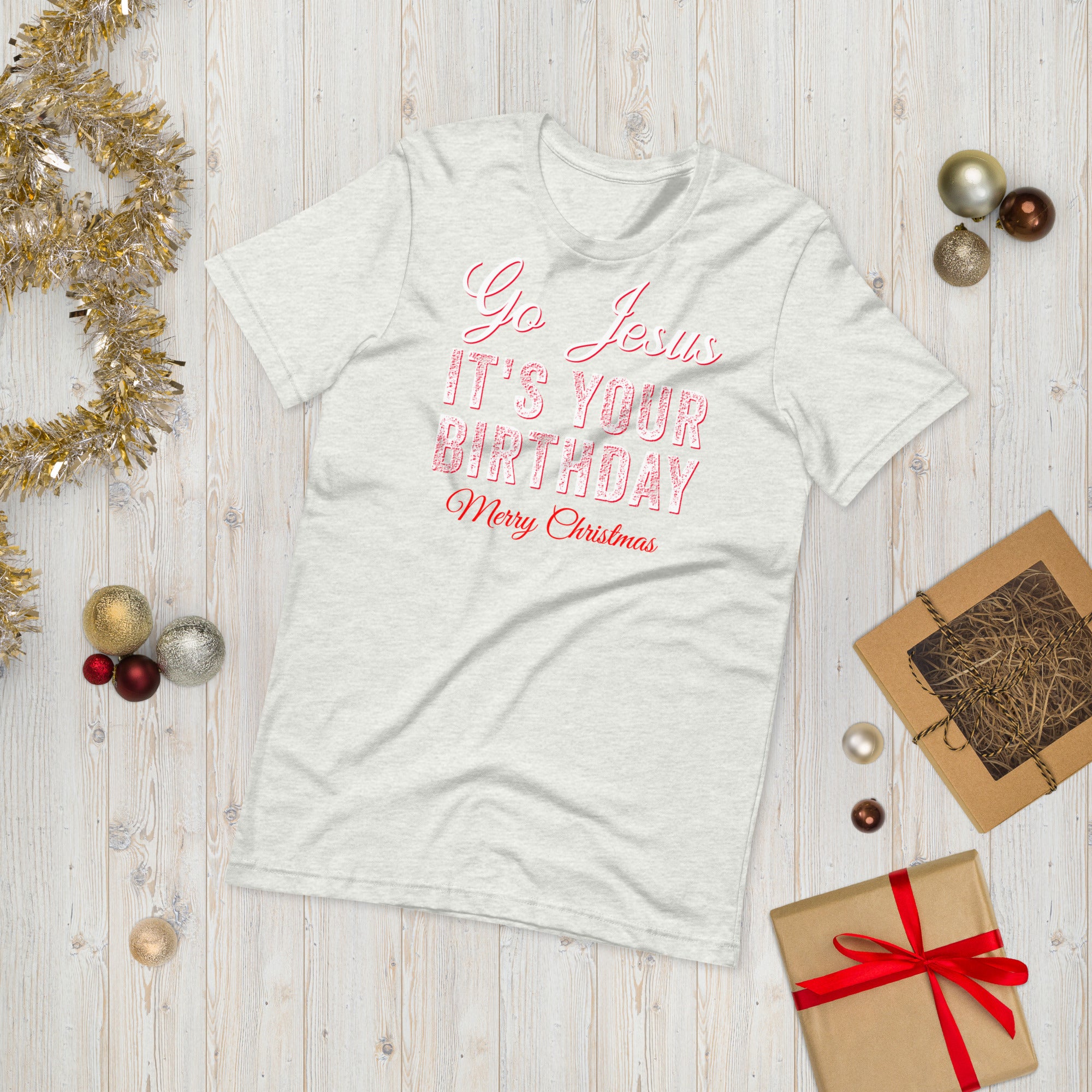 Go Jesus It's Your Birthday Christmas Shirt, Go Jesus Shirt, Jesus Birthday Shirt, Holiday Shirt, Ugly Christmas Sweater Shirt, Funny Xmas