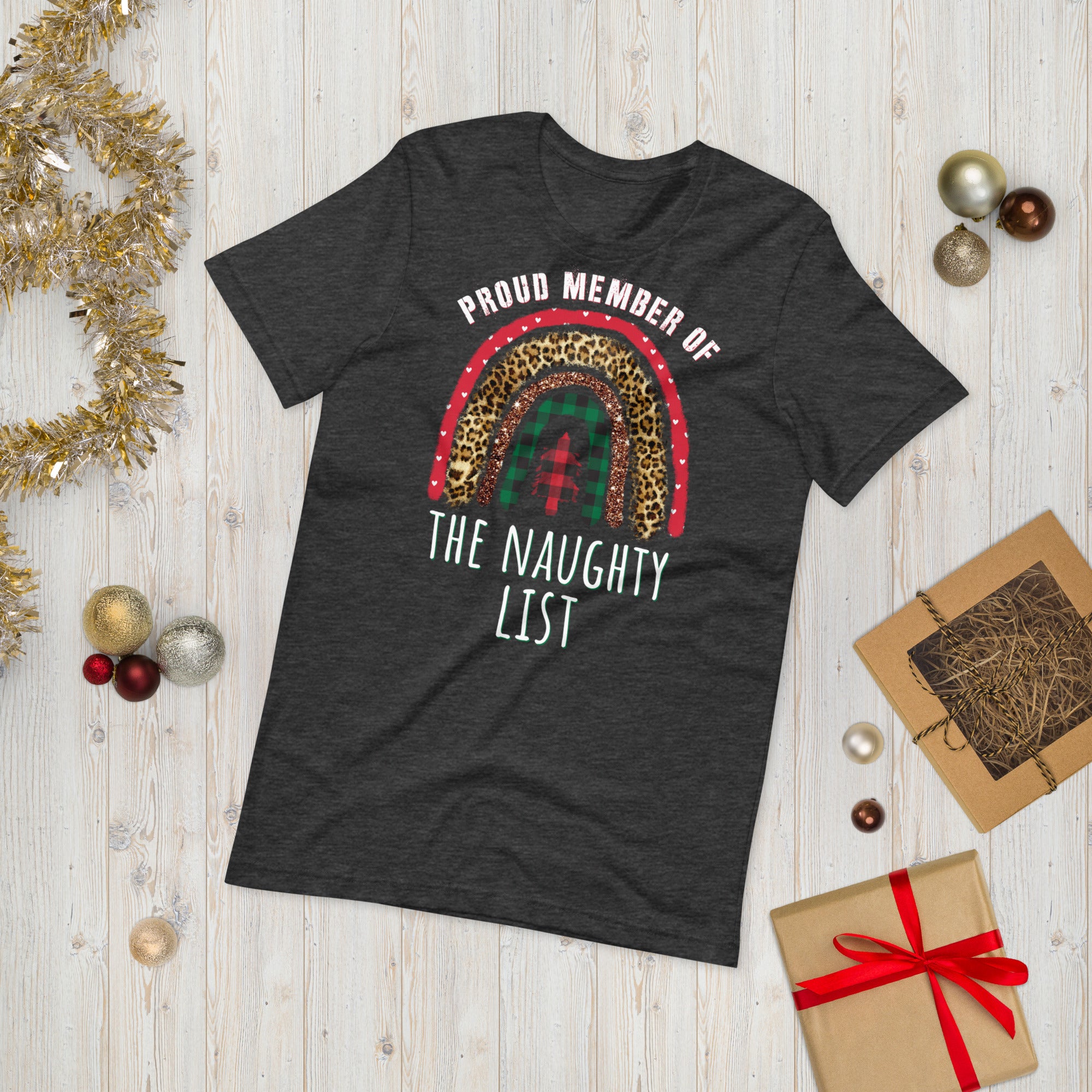 Proud Member of The Naughty List Shirt, Funny Christmas Shirts, Funny Santa shirt, Sarcastic Christmas Shirt, Proud Member Shirt