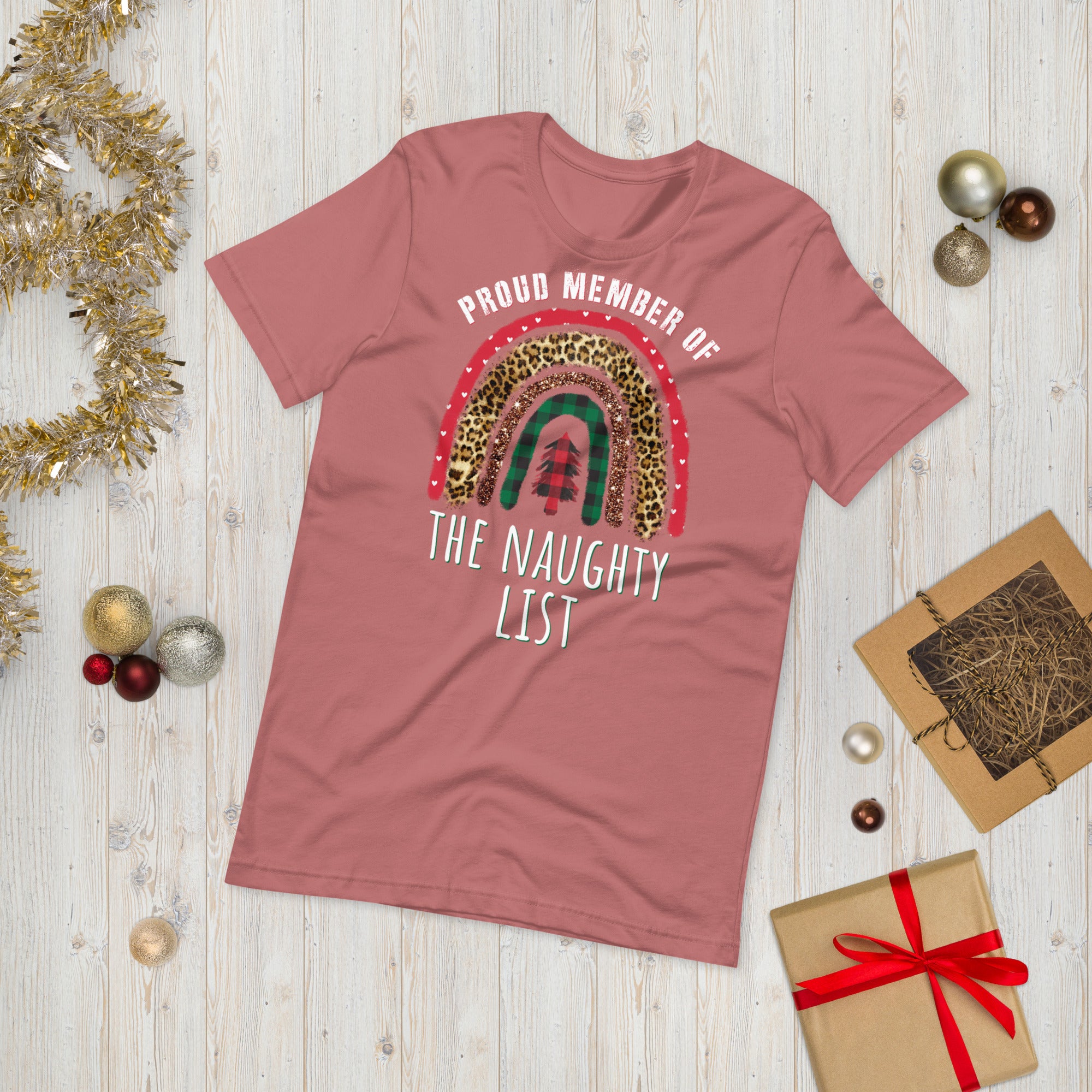 Proud Member of The Naughty List Shirt, Funny Christmas Shirts, Funny Santa shirt, Sarcastic Christmas Shirt, Proud Member Shirt