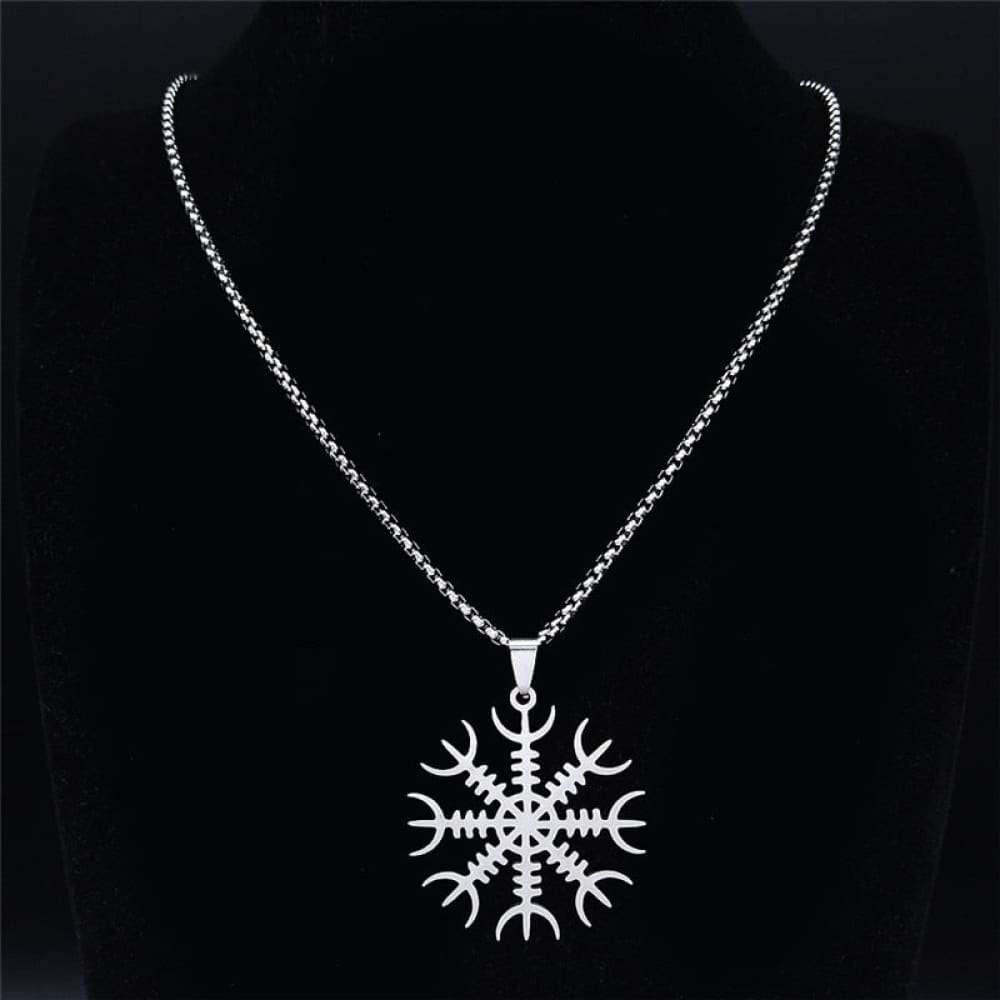 Viking Compass Necklace