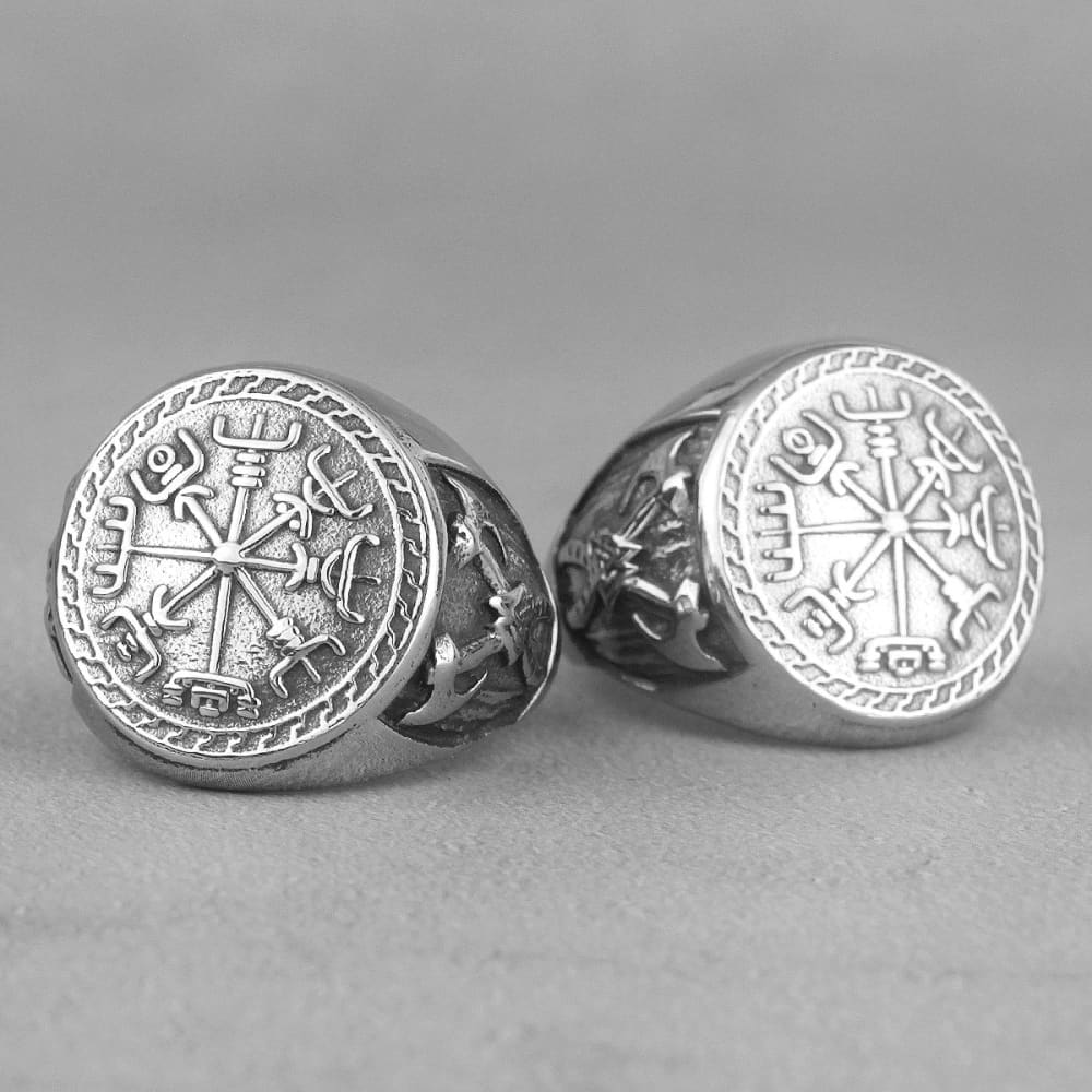 Viking Compass Ring