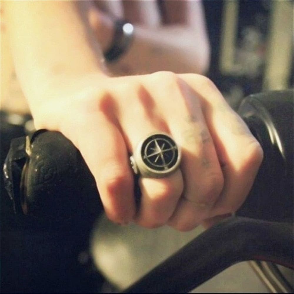 Vintage Compass Ring