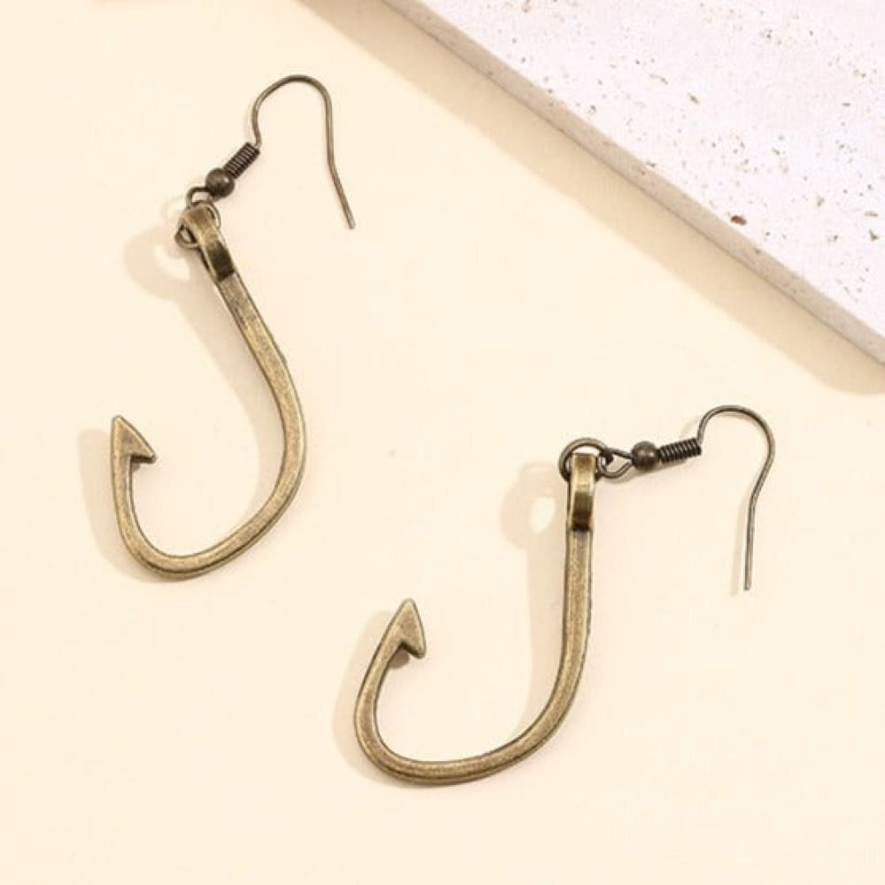 Vintage Fish Hook Earrings
