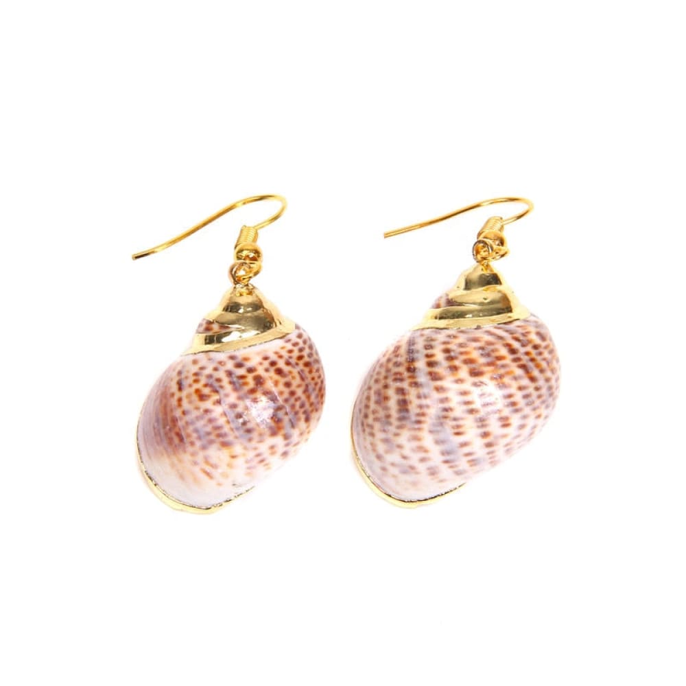 Vintage Sea Shell Earrings