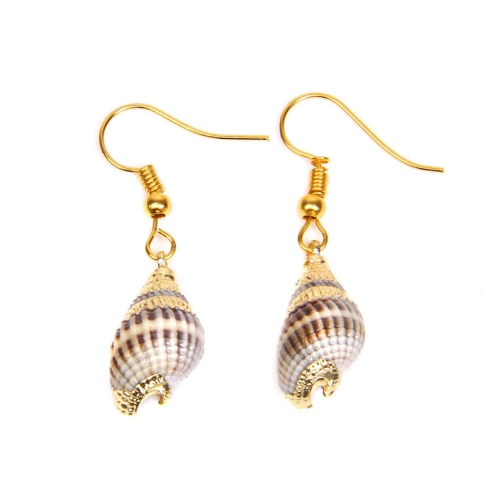 Vintage Sea Shell Earrings