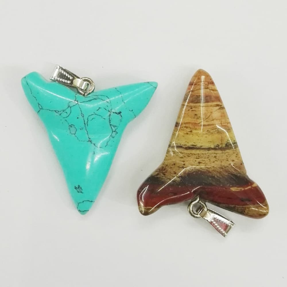 Womens Shark Tooth Necklace Pendant