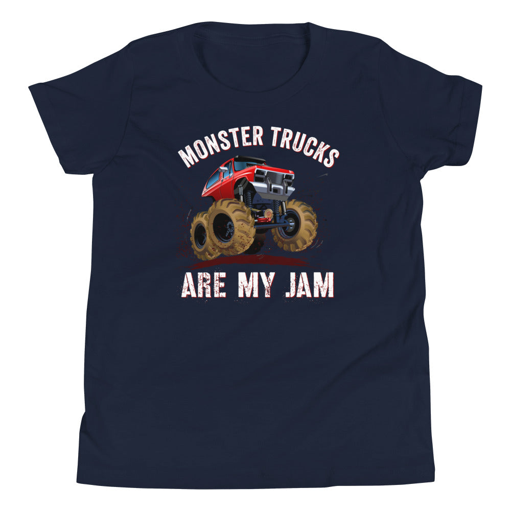 Monster Trucks Are My Jam, Monster Truck Kids Shirt, Monster truck kids gift, Truck Monster boys shirt, Monster Truck Tee, Racing Trucks
