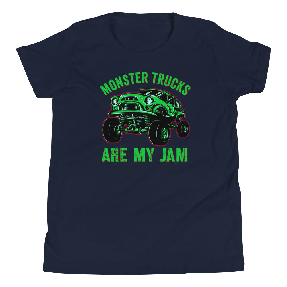 Monster Trucks Are My Jam Kids Shirt, Car Engines boys T-Shirt, Monster Truck Tee, Racing Trucks Lover, Car Lover gift